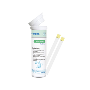 Bandelettes de <span class=keywords><strong>test</strong></span> d'oxygène <span class=keywords><strong>actif</strong></span> 0-25 mg/L, bandelettes de <span class=keywords><strong>test</strong></span> de résidus de désinfectant à l'oxygène <span class=keywords><strong>actif</strong></span> pour <span class=keywords><strong>piscine</strong></span> - Product Image 4