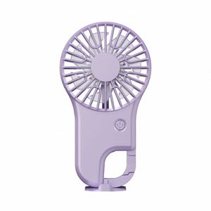USB Charging, 3 Speed Adjustable, Can Be Held, Comes With <b>Hook</b>, Portable Mini Fan - Product Image 1