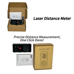 Xách tay Laser khoảng cách Meter điện tử kỹ thuật số thiết bị đo lường với LCD hiển thị Rangefinder cho xây dựng và nhà - Product Image 6