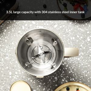 Mixeur chauffant grande capacité 3,5 L, briseur de parois, entièrement automatique, sans filtre, silencieux, pour la préparation du lait de soja et des petit-déjeuners à domicile - Product Image 2