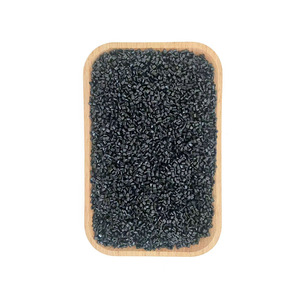 100%Virgin HDPE/<b>PP</b> Plastic Black Color Masterbatch Granules - Product Image 1