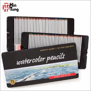 Longorgeous 72pcs boîte en fer blanc emballée Artist Premium Watercolor Pencil Set - Product Image 1