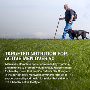 Estratto completo da uomo Mens 50 + multivitaminico completo multiminerale promuovere preziose compresse di 180 quotidiana integratore completo da uomo - Product Image 4