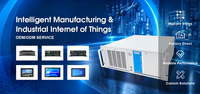 Boîtier PC industriel mural pour ordinateur de contrôle, 2 ports LAN, 8 ports USB, 6 ports COM, 5 emplacements d'extension pleine hauteur, boîtier métallique IPC 6043