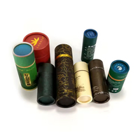 Tube d'emballage en carton cylindrique de haute qualité, personnalisé, imprimé, pour thé, café, miel, boîte en papier de luxe