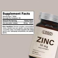 Compléments alimentaires 2026 de haute qualité OEM – Comprimés de zinc à marque privée les plus vendus pour la santé