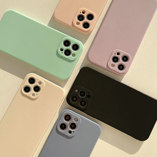 Colorful Soft Tpu Rubber Silicone Eco Friendly Phone Cases for iPhone 15 Pro Max Blank Custom Silicone Cover