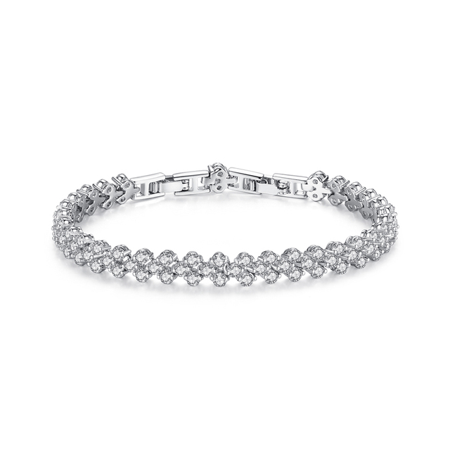 Hot Selling Luxury Roman Crystal Fashion Set Diamond Fashion Bridal Jewelry Featuring Light Luxury s & Bangles