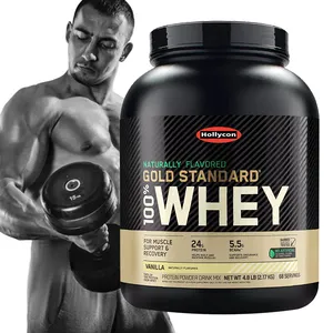 Hot Sell High Quality 100% Whey Protein Powder OEM Naturally Occurring BCAAs Supplement