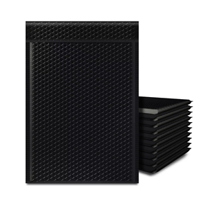 Tùy chỉnh độ ẩm-proof Poly quần áo bao bì Túi với dây kéo khóa và dập nóng nhựa gửi thư Túi bong bóng - Product Image 4