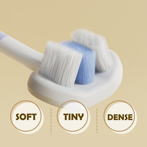 SeaMind Cepillo de dientes de 3 lados para niños 10000 Cabello suave Entrenamiento para bebés y niños pequeños Cepillo de dientes para bebés Cepillo de dientes suave en forma de U - Product Image 4