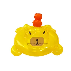 Capybara Pool Floating Rings Summer Life Buoy Inflatable Swimming Ring For Kids