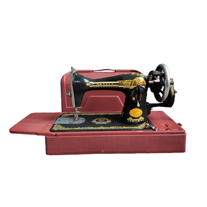Máquina <span class=keywords><strong>de</strong></span> <span class=keywords><strong>Coser</strong></span> Doméstica JA2-1 Estilo Antiguo, Puntada Recta <span class=keywords><strong>de</strong></span> Una Aguja, 6.5mm, Base Plana, Mecanismo <span class=keywords><strong>de</strong></span> Alimentación Manual, 100-150W, Nueva Asa - Product Image 1