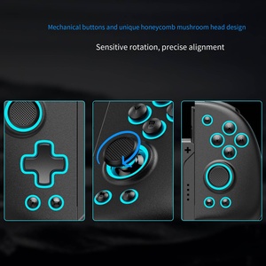 LinYuvo <strong>Switch</strong> <strong>Bluetooth</strong> Gamepad Dazzling RGB Lights Mechanical Keys Wireless JC Gamepad Game - Product Image 2