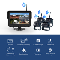 Moniteur de caméra pour camping-car MCY Aystem 24V caméra de recul sans fil AI BSD moniteur de caméra