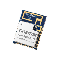 Módulo Bluetooth Feasycom FSC-BT677D EFR32BG21 BLE 5.2 IoT Integrado para Hogar Inteligente, SIG Mesh, para Conexión Múltiple