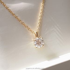 Collar con Colgante de Diamante Cultivado en Laboratorio de 1 Quilate, Oro de 18 Quilates, Diseño Delicado Personalizado de Yu Ying, Certificado IGI, Diamante HPHT/CVD, Joyería Fina - Product Image 5