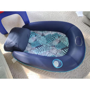 Bouée gonflable de luxe surdimensionnée avec porte-gobelet - Product Image 6