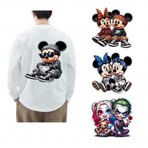 Autocollant de <span class=keywords><strong>transfert</strong></span> thermique avec logo <span class=keywords><strong>personnalisé</strong></span> pour vêtements, t-shirts, durable, lavable, impression par <span class=keywords><strong>transfert</strong></span> plastisol, taille personnalisée - Product Image 1