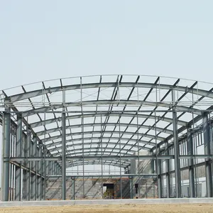 Tek açıklıklı çerçeveli portal bina ön mühendis depo göstergesi çelik q355b