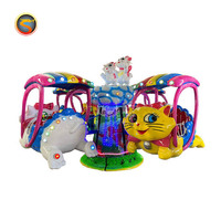 Manèges pour enfants en forme d'avion miniature pour parcs d'attractions, avion électrique rotatif pour centre commercial
