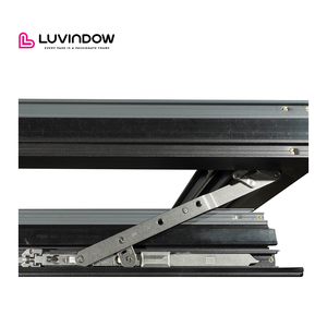 Exposition de projet de logement moderne CIland Fenêtre tournante inclinable à cadre en aluminium blanc - Product Image 5