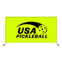Valla Publicitaria Modular para Estadios de Alta Calidad, Personalizable, para Niños, de 140x75 cm, Panel Tubular Conectable para Cancha de Pickleball