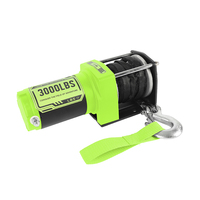 Treuil électrique tout-terrain 12V 24V 3000lbs pour voiture, télécommandé, monté sur véhicule, fabriqué par un professionnel