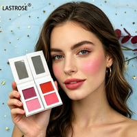 Palette de fard à joues pigmenté 2-en-1 longue tenue en poudre et crème pour marque privée