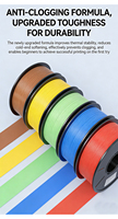 Filament d'imprimante 3D 1,75 mm PETG PLA TPU TPE Bobine de 1 kg Impression fluide Faible déformation Haute résistance Matériau 240°C