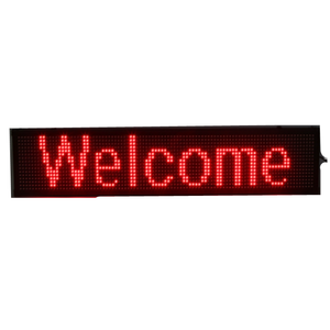 Écran d'affichage LED monochrome programmable WIFI personnalisé pour éclairage intérieur P10 - Product Image 1