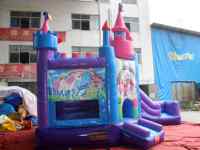 Toboggan gonflable 5-en-1 Combo gonflable Jump House Combo Obstacle Bouncer Commercial Moonwalk Jumper Slide Bouncers