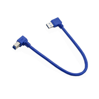 Cable USB 3.0 Macho a Macho B, con Blindaje de PVC, 5Gbps, Cobre Puro, para Computadora, Teléfono Móvil, Banco de Energía, Escáner de Código de Barras