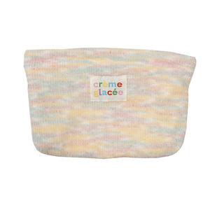 Sites de commerce électronique chinois Sacs et étuis à cosmétiques avec logo personnalisé de haute qualité Sac de rangement pour cosmétiques <span class=keywords><strong>en</strong></span> peluche <span class=keywords><strong>arc</strong></span>-<span class=keywords><strong>en</strong></span>-<span class=keywords><strong>ciel</strong></span> - Product Image 1