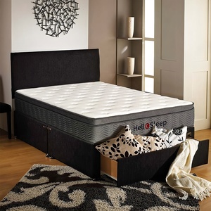 Grey Color Popular Style Luxurious Large <strong>Small</strong> Size Pocket Spring <strong>Mattress</strong> - Product Image 1