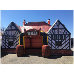 Factory Customized Portable <strong>Giant</strong> Inflatable Bar Pub Tent Durable Oxford Material with Air Blower Backyard Parties Event Rentals - Product Image 1
