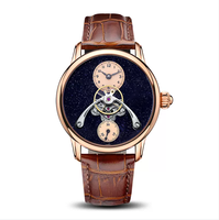 Montres mécaniques en acier pour hommes, avec petite seconde à balancier, design d'usine et personnalisation par lots, pour marque privée