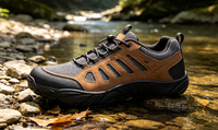 Chaussures de randonnée aquatiques légères et confortables à haute élasticité, semelle extérieure en caoutchouc antidérapante, adhérence durable au sol pour les sentiers de randonnée