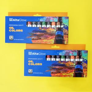 Nouveautés – Vente en gros usine – Kit de <span class=keywords><strong>peinture</strong></span> à l'<span class=keywords><strong>huile</strong></span> 12 couleurs 12 ml – Pinturas <span class=keywords><strong>al</strong></span> Óleo Tubitos pour artistes professionnels et étudiants - Product Image 1