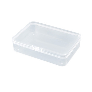 Transparent <b>Plastic</b> Storage <b>Box</b> 11.5x8.5x2.8cm Rectangular PP With Lid For Sample <b>Display</b> Spare Parts Packaging - Product Image 4
