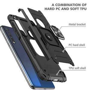 Funda de teléfono móvil de alta calidad, <span class=keywords><strong>ONE</strong></span> <span class=keywords><strong>Macro</strong></span> para <span class=keywords><strong>MOTOROLA</strong></span>/G8 Plus/G8, con soporte de anillo magnético - Product Image 4