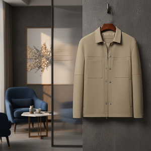Custom Logo ODM Coated 2025 Autumn Solid Color <b>Sequined</b> Single Breasted Casual Plus Size Business Blazer <b>Jacket</b> for Men - Product Image 3