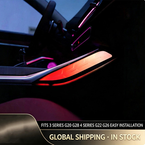 Para BMW Serie 3 G20 G28 / Serie 4 G22 G26, 64 Colores, Iluminación Interior de Cristal, Lámpara LED de Ambiente Interior, Retrofit - Product Image 1