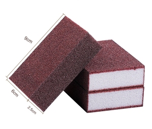 Cepillo <span class=keywords><strong>de</strong></span> esponja <span class=keywords><strong>de</strong></span> esmeril, esponja <span class=keywords><strong>de</strong></span> limpieza mágica <span class=keywords><strong>de</strong></span> cocina para eliminar el óxido, limpieza <span class=keywords><strong>de</strong></span> ollas y sartenes - Product Image 5
