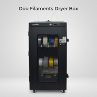 Kabinet Pengering Filamen Goofoo Doo untuk Printer 3D dengan Kontrol Suhu Cerdas dan Tampilan Suhu Digital 12 Gulungan