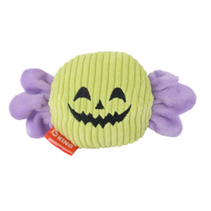 Giocattoli per cani di Halloween in morbido peluche di zucca giocattolo da masticare con Squeaker trapunta interattiva per piccoli cani medi regalo di Halloween - Product Image 2