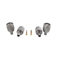 Connecteur coaxial RP TNC-C-J4 en laiton, connecteur RP TNC mâle pour RG59, vente en gros d'usine