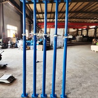 Cric de chantier 5 mètres, crics de sol robustes, poteaux en acier galvanisé, étais de soutènement, étais de coffrage, cric Acrow, garantie 1 an
