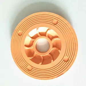 Plaque de support en plastique de 117mm pour disque à rabat