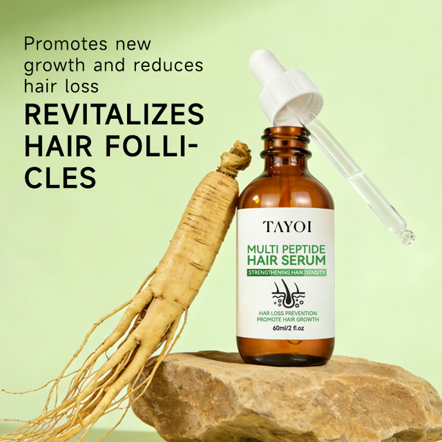 Original Factory Peptides Hair Serum Argan Oil Nourish Dry Frizzy Hair Strengthen Hair Roots Reduce Split Ends Anti Breakage